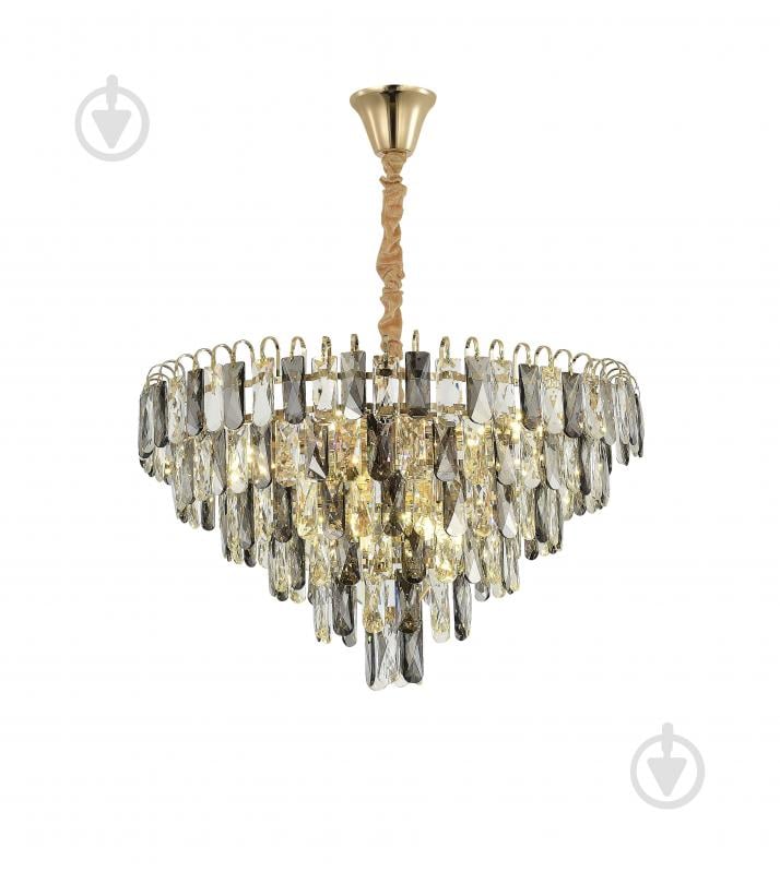 Люстра потолочная Sensio Lily Grace 8xE14 золото/хром/черный PA-88125-600 - фото 1