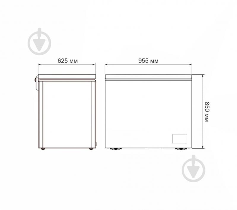 Морозильный ларь Eleyus HFD085M SV250 - фото 8