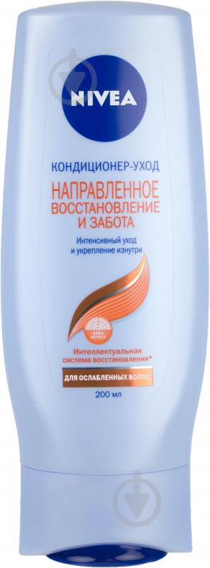 Ополаскиватель Nivea Направленное восстановление и забота для ослабленных волос 200 мл - фото 1