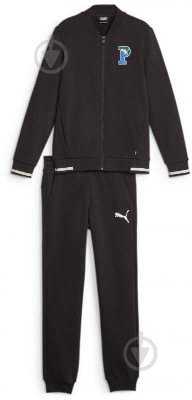 Спортивный костюм Puma PUMA SQUAD BASEBALL SWEAT SUIT B 67637201 черный - фото 1