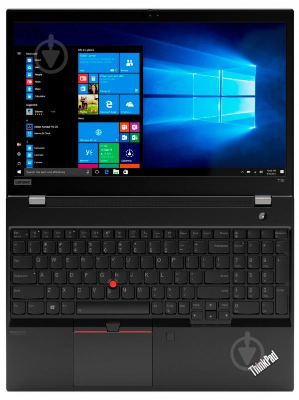 Ноутбук Lenovo ThinkPad T15 Gen 1 15,6" (20S6004YRT) black - фото 5