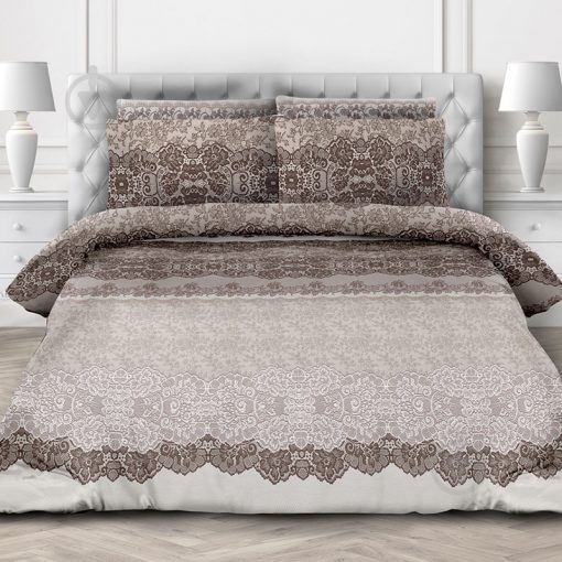Комплект постельного белья 2.0 Унисон бежевый Ecotton - фото 1