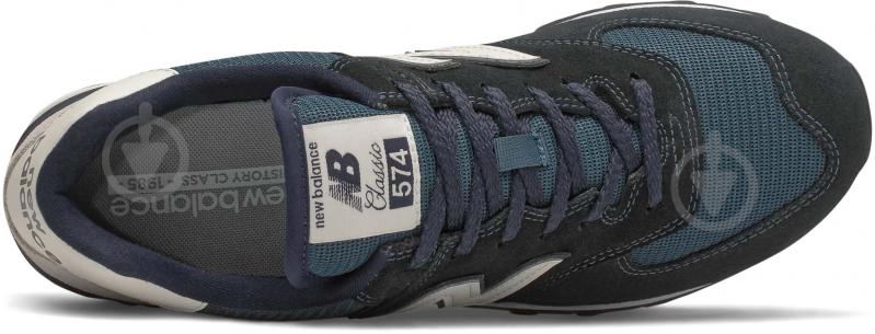 Кроссовки мужские New Balance ML574BD2 р.42 синие - фото 3