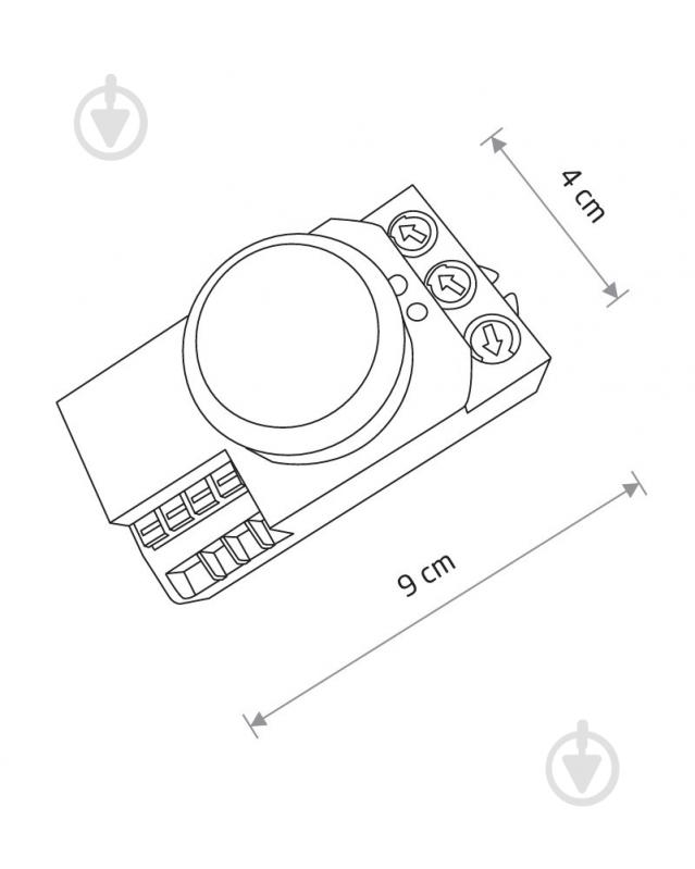 Датчик сумеречный Nowodvorski Microwave Sensor 8821 - фото 2