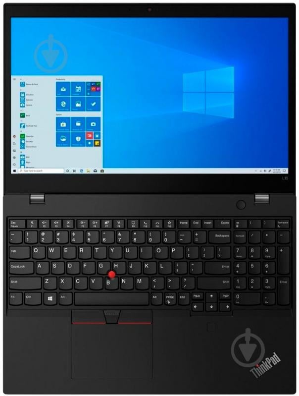 Ноутбук Lenovo ThinkPad L15 Gen 1 15,6" (20U3002FRT) black - фото 5