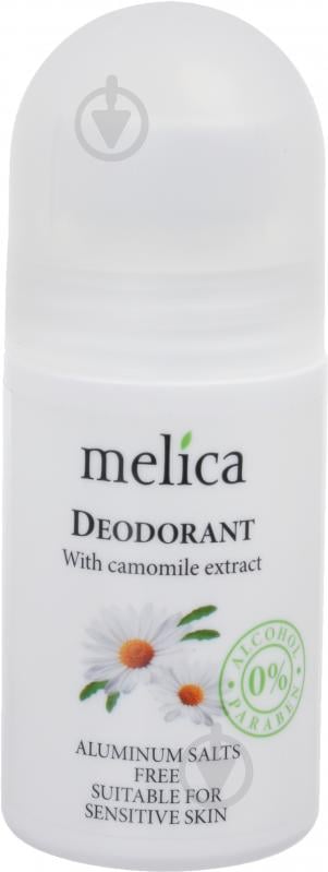 Дезодорант для жінок Melica Organic з екстрактом ромашки 50 мл - фото 1