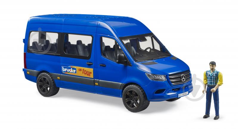 Игровой набор Bruder Туристический автомобиль MB Sprinter с фигуркой 1:16 02681 - фото 2