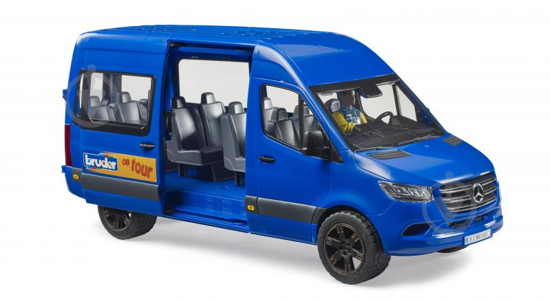 Игровой набор Bruder Туристический автомобиль MB Sprinter с фигуркой 1:16 02681 - фото 6