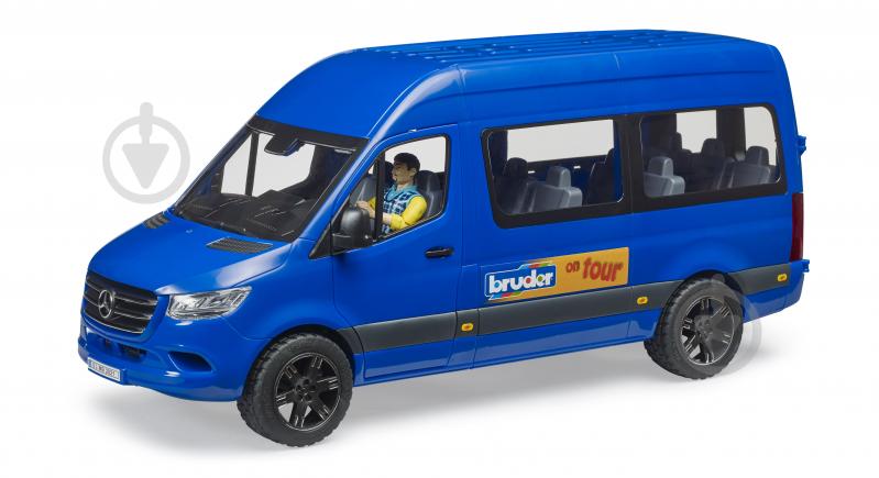 Игровой набор Bruder Туристический автомобиль MB Sprinter с фигуркой 1:16 02681 - фото 3