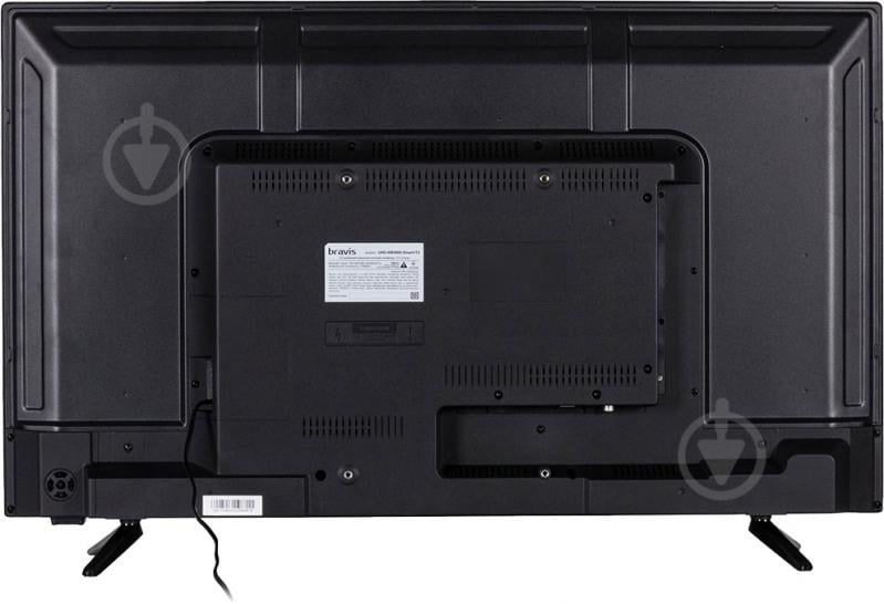 Телевізор Bravis UHD-40E6000 Smart + T2 black - фото 4