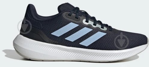 Кросівки чоловічі демісезонні Adidas RUNFALCON 3.0 HQ1471 р.45 1/3 чорні - фото 4