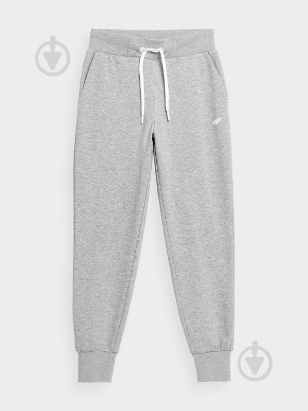 Штани 4F TROUSERS CAS F229 4FSS23TTROF229-27M р. M сірий - фото 2