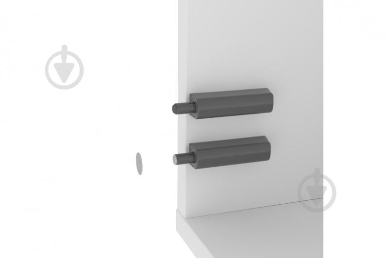 Демпфер GTV с магнитным адаптером короткий антрацит 100 шт. 49239 механический Push open - фото 2 Демпфер GTV с магнитным адаптером короткий антрацит 100 шт. 49239 механический Push open - фото 2