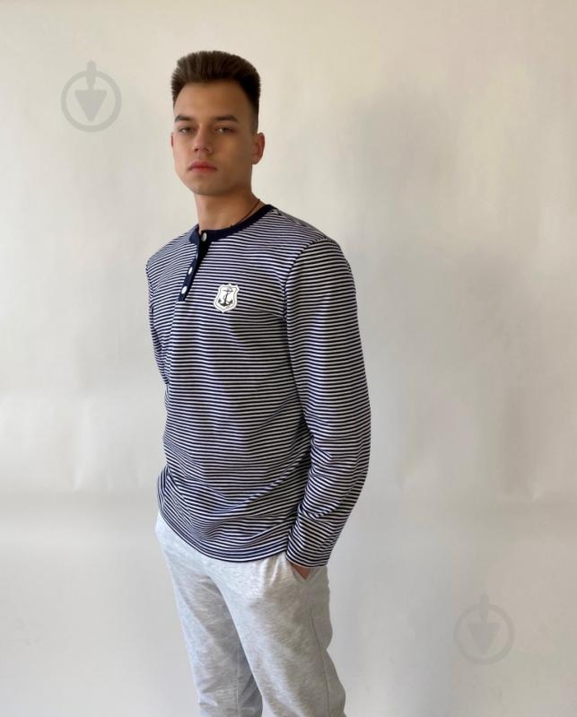 Реглан Flis clothes р. L темно-синий с белым - фото 3 Реглан Flis clothes р. L темно-синий с белым - фото 3