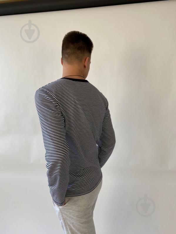 Реглан Flis clothes р. L темно-синий с белым - фото 2 Реглан Flis clothes р. L темно-синий с белым - фото 2