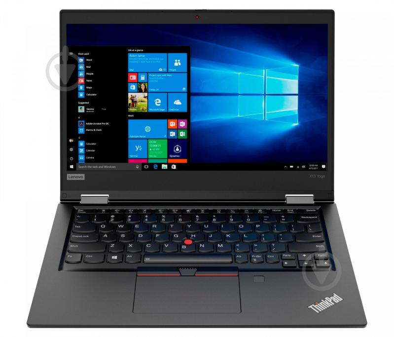 Ноутбук Lenovo ThinkPad X13 Yoga Gen 1 13,3" (20SX001GRT) black - фото 10