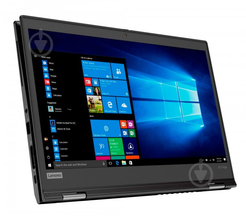 Ноутбук Lenovo ThinkPad X13 Yoga Gen 1 13,3" (20SX001GRT) black - фото 2