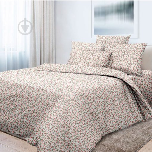 Комплект постельного белья 2.0 Миланья розовый Ecotton - фото 1