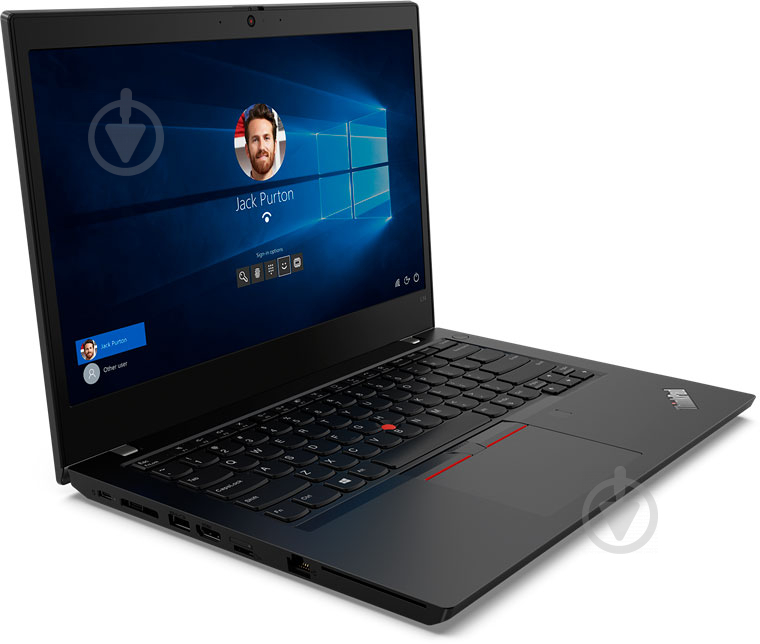 Ноутбук Lenovo ThinkPad L14 Gen 1 14" (20U50007RT) black - фото 2