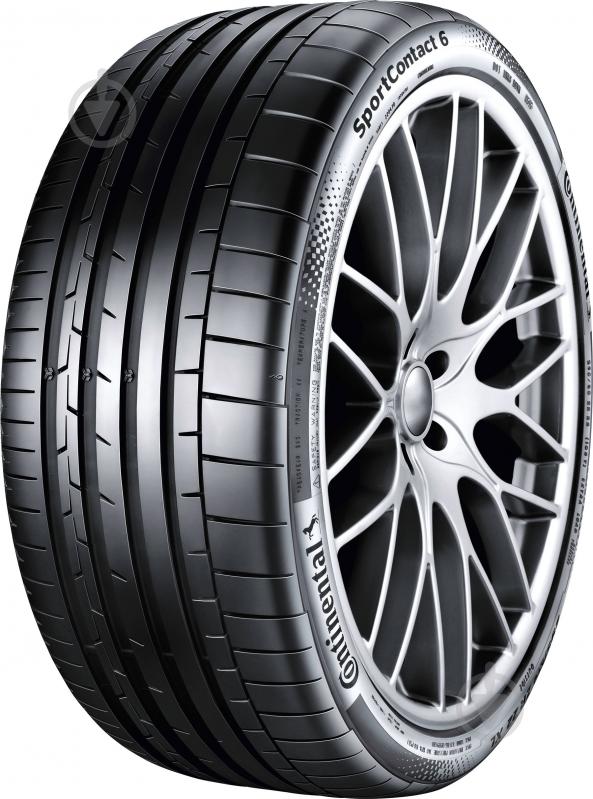 Шина Continental SportContact 6 XL T0 ContiSilent 265/35 R22 102 Y літо - фото 1