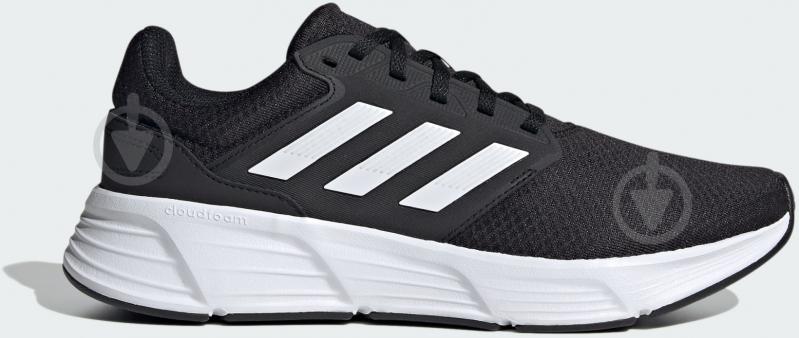 Кроссовки мужские демисезонные Adidas GALAXY 6 M GW3848 р.47 1/3 черные - фото 1