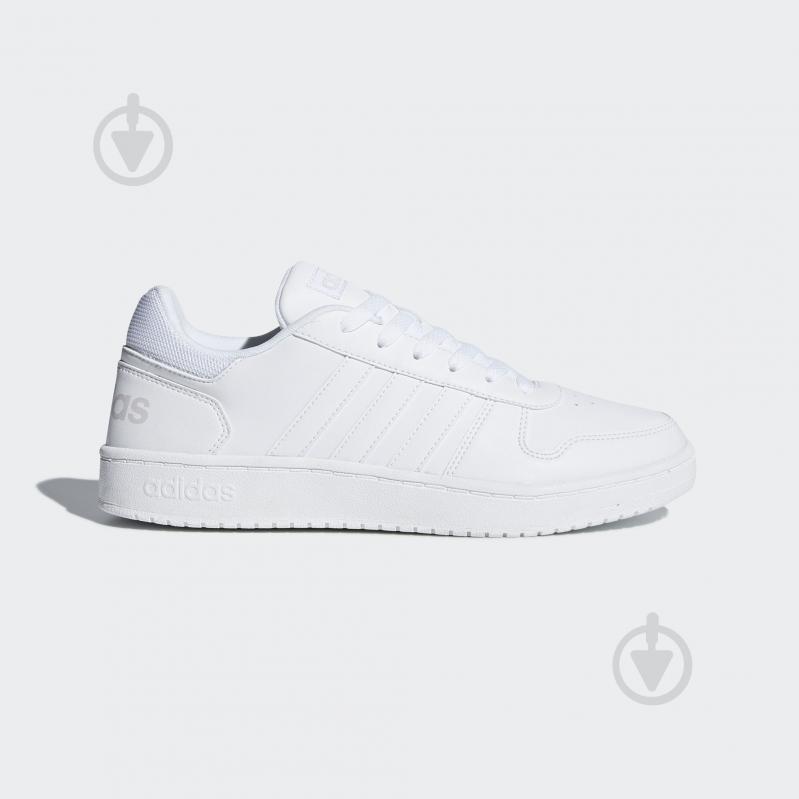 Кроссовки мужские Adidas HOOPS 2.0 DB1085 р.42 белые - фото 1