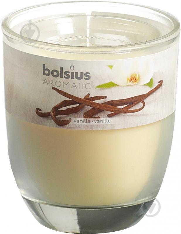 Свеча ароматическая Bolsius Ваниль 8х7 см - фото 1