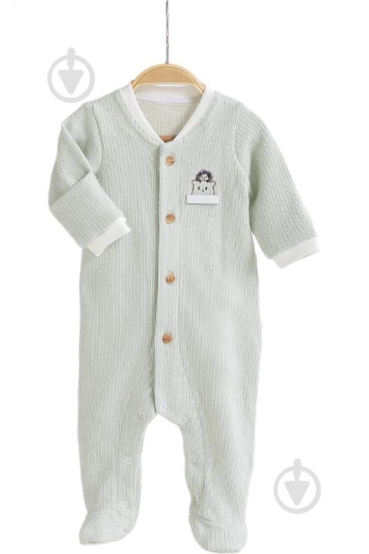 Чоловічок для хлопчика MagBaby Zoo р.80 сизий 131278 - фото 1