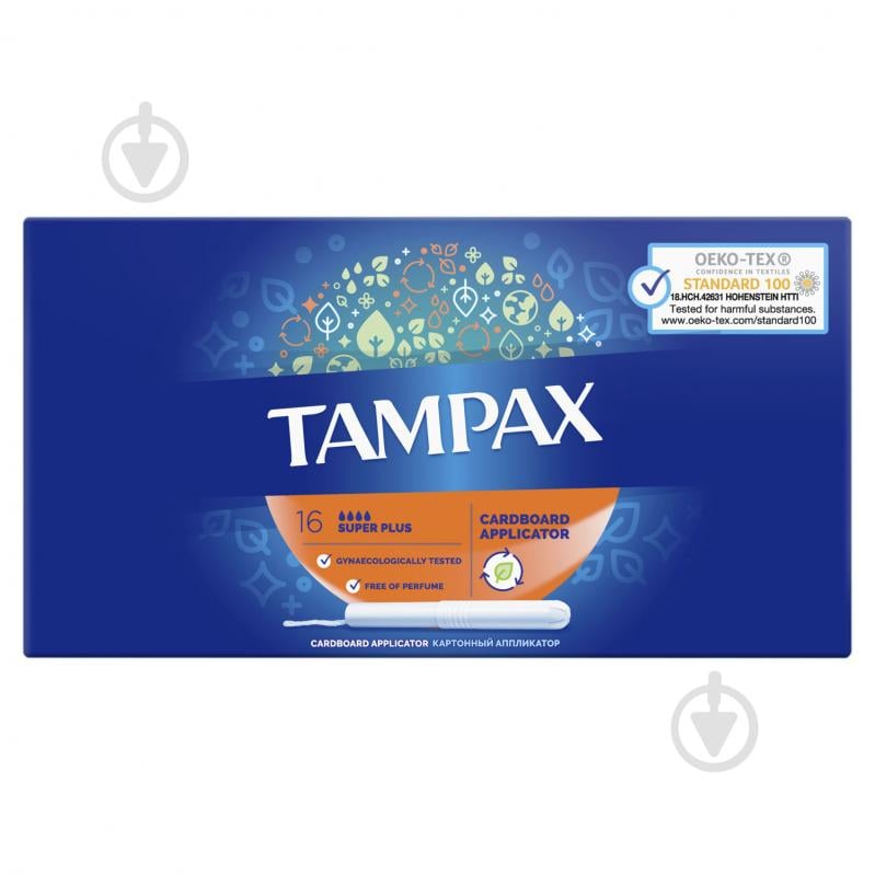 Тампоны Tampax с аппликатором 16 шт. - фото 2