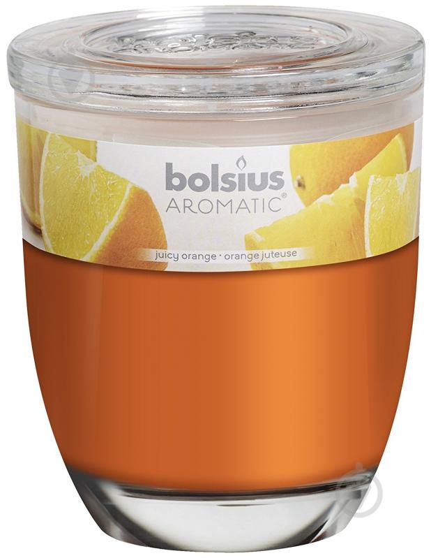 Свеча ароматическая Bolsius Апельсин 12х10 см - фото 1