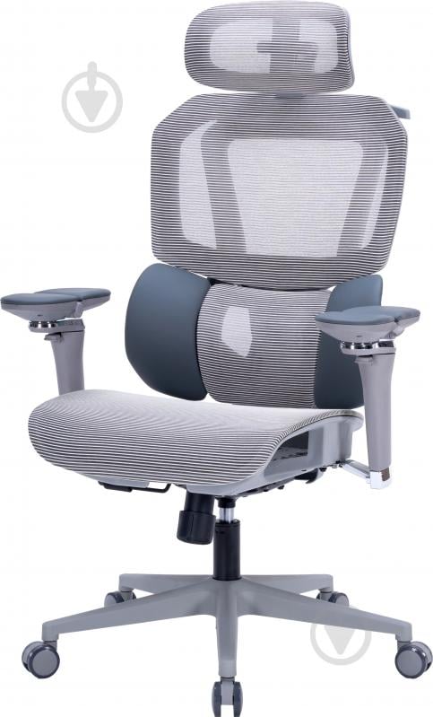Кресло офисное OfficePro Unity OC710G Grey серый - фото 2