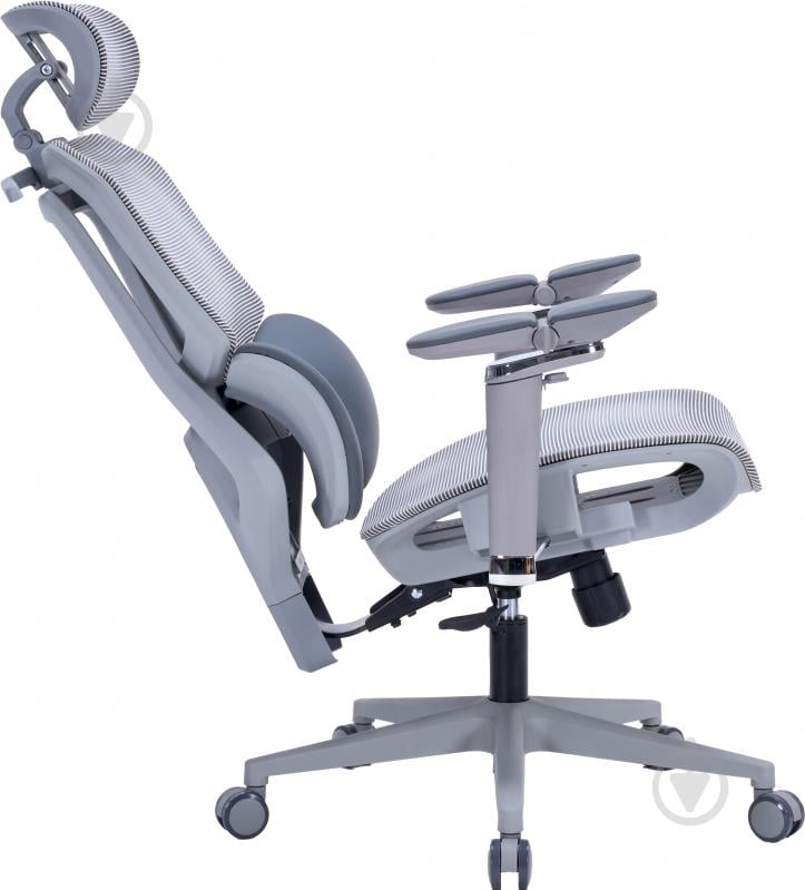 Кресло офисное OfficePro Unity OC710G Grey серый - фото 4