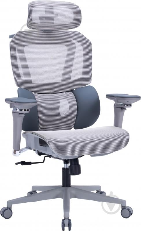 Кресло офисное OfficePro Unity OC710G Grey серый - фото 7