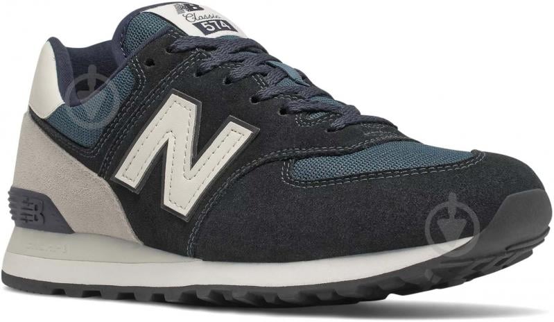 Кроссовки мужские New Balance ML574BD2 р.44,5 синие - фото 4