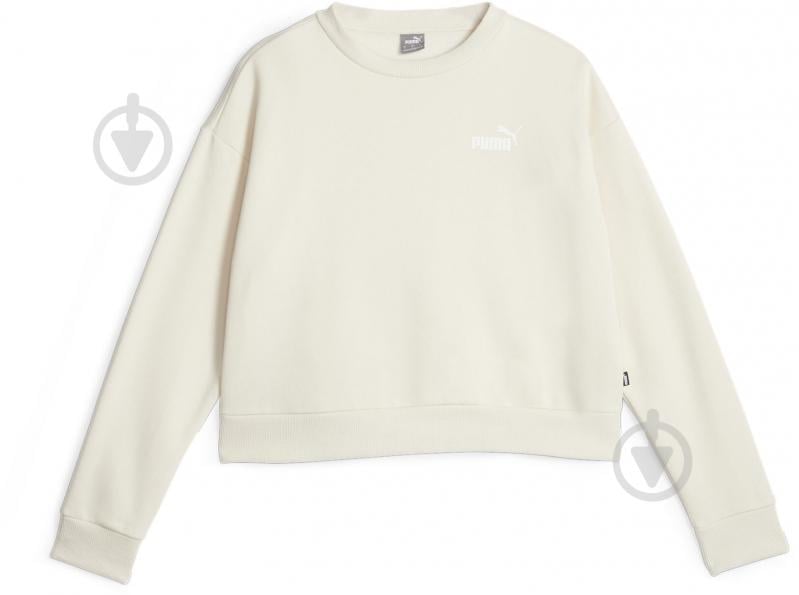 Світшот Puma ESS+ RELAXED SMALL LOGO CREW FL 67680189 р.M бежевий - фото 1