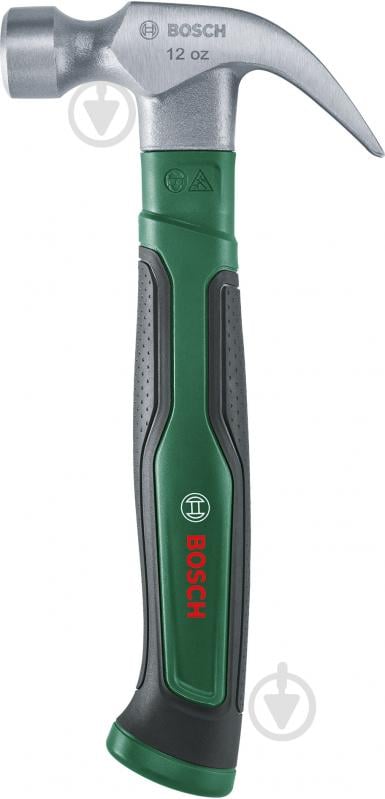 Молоток столярный Bosch 550 г 1600A02W7X - фото 1