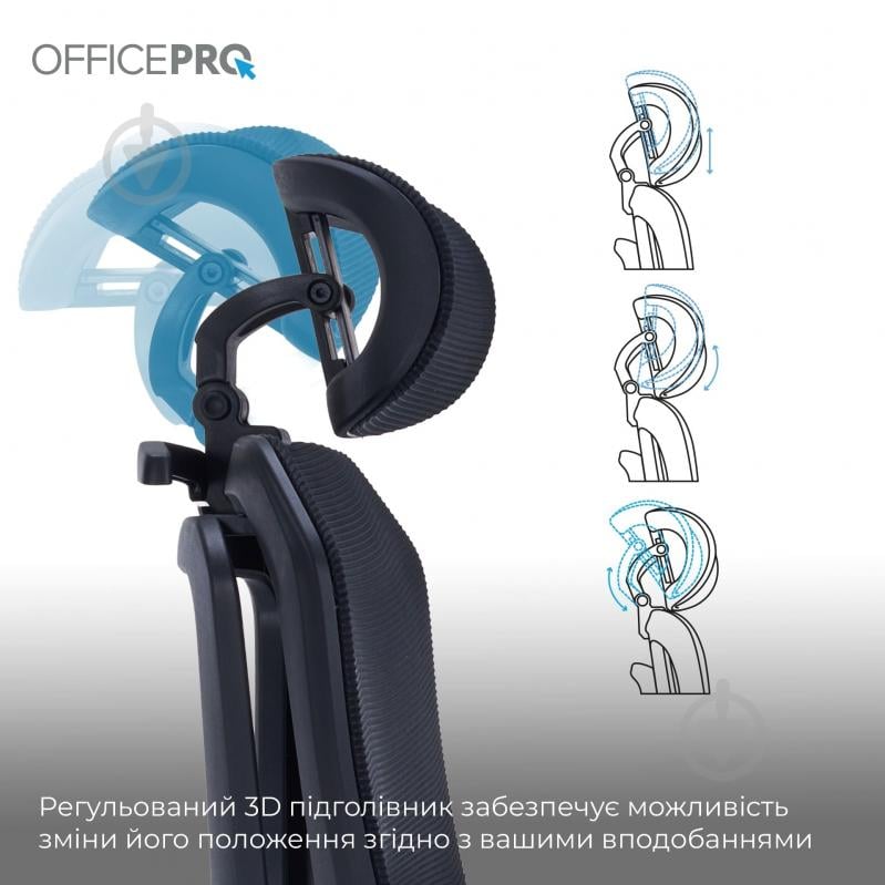 Кресло офисное OfficePro Unity OC710B Black черный - фото 14 Кресло офисное OfficePro Unity OC710B Black черный - фото 14