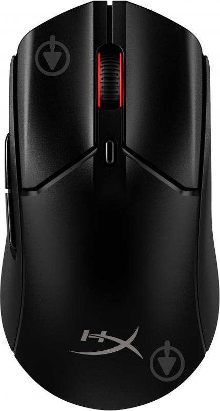 Миша HyperX Pulsefire Haste 2 Wireless black (6N0B0AA) - фото 1