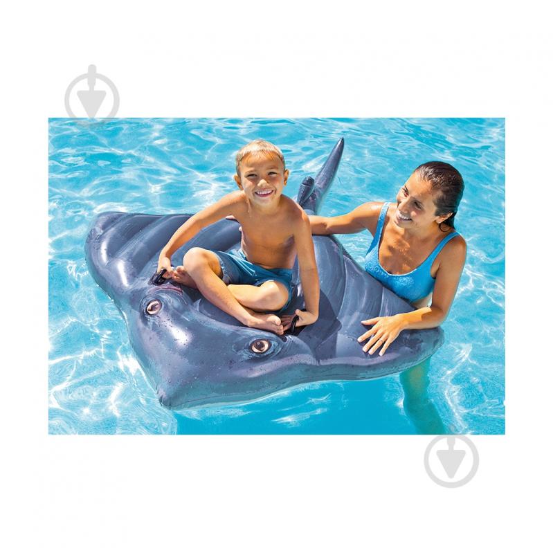 Плот надувной Intex детский Скат 57550 188х145 см - фото 2