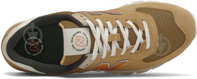 Кроссовки мужские New Balance ML574DHG р.43 оранжевые - фото 3