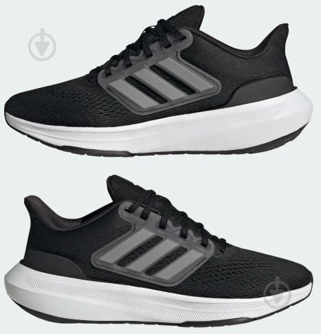 Кроссовки женские демисезонные Adidas ULTRABOUNCE W HP5787 р.36 2/3 черные - фото 2