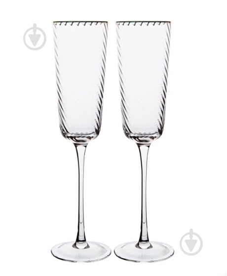 Бокал для шампанського Versailles Chicago 150 мл 2 шт. - фото 1 Бокал для шампанського Versailles Chicago 150 мл 2 шт. - фото 1