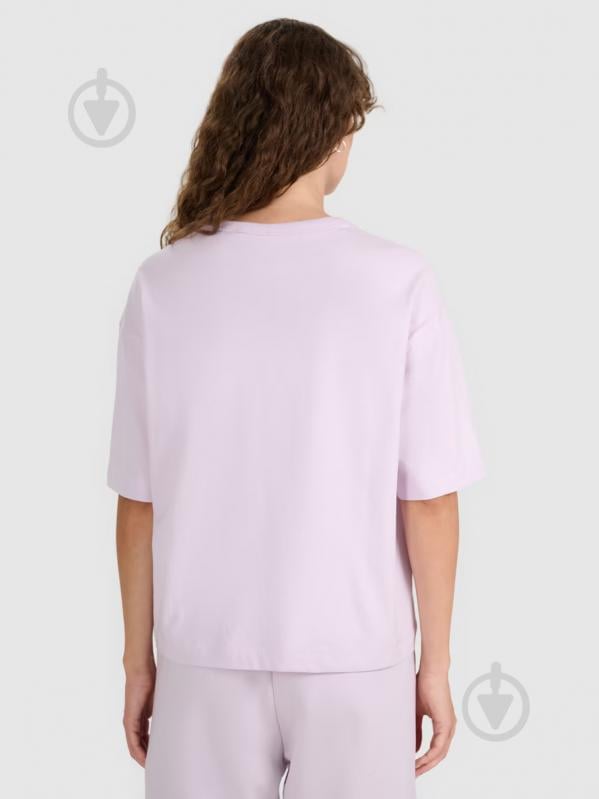 Футболка 4F TSHIRT F2350 4FWAW25TTSHF2350-52S р.L фіолетовий - фото 2 Футболка 4F TSHIRT F2350 4FWAW25TTSHF2350-52S р.L фіолетовий - фото 2