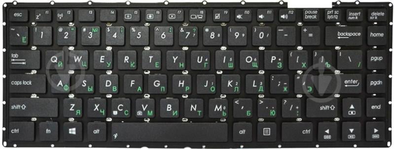 Клавиатура PowerPlant для ноутбуков ASUS X450J A450CC (KB310725) black - фото 1