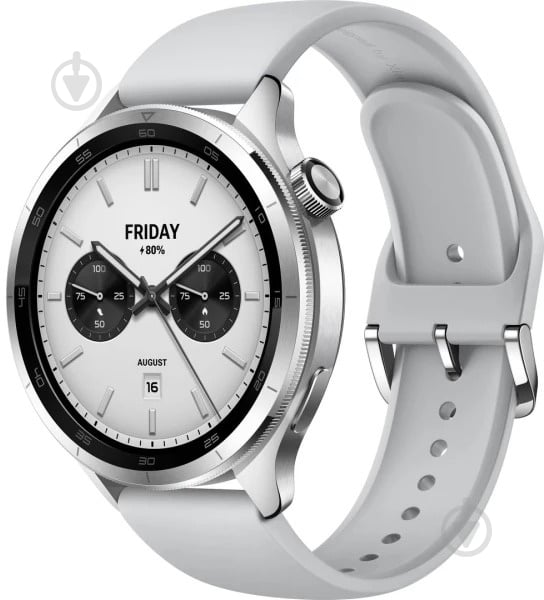 Смарт-годинник Xiaomi Watch S4 silver (1126557) - фото 1