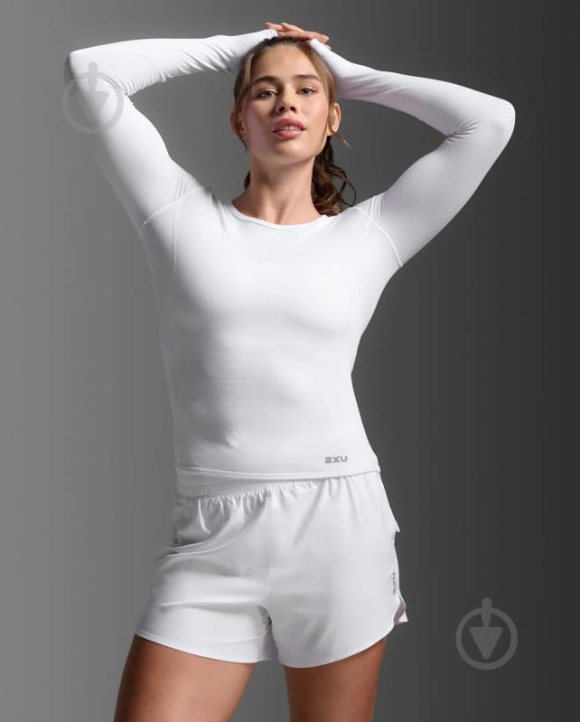 Футболка 2XU Ignition Grid Base Layer WR7417a_WHT/SRF р.M білий - фото 1 Футболка 2XU Ignition Grid Base Layer WR7417a_WHT/SRF р.M білий - фото 1