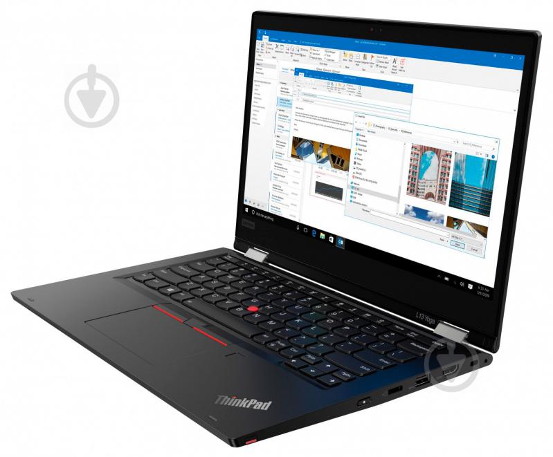 Ноутбук Lenovo ThinkPad L13 Yoga 13,3" (20R5000JRT) black - фото 6