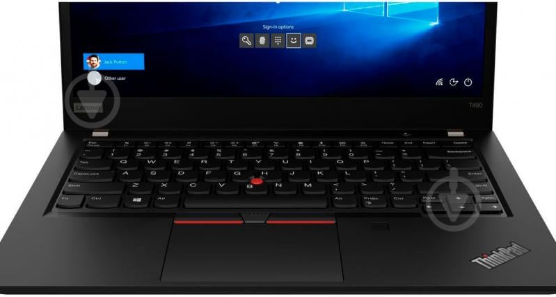 Ноутбук Lenovo ThinkPad T490 14" (20N2006SRT) black - фото 17