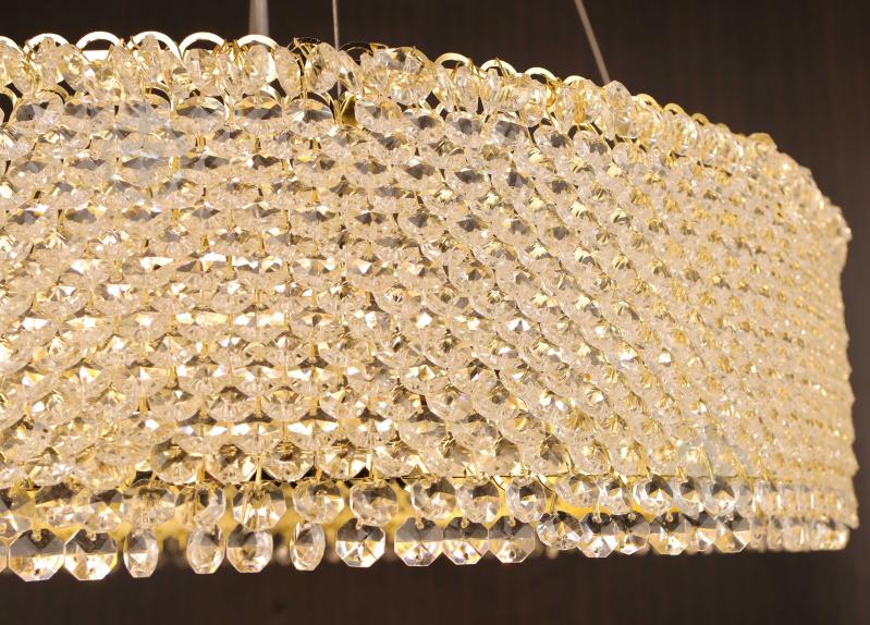 Люстра потолочная Sensio Chateau 6x40 Вт E14 золотой ALPL-PLP275-40 - фото 4