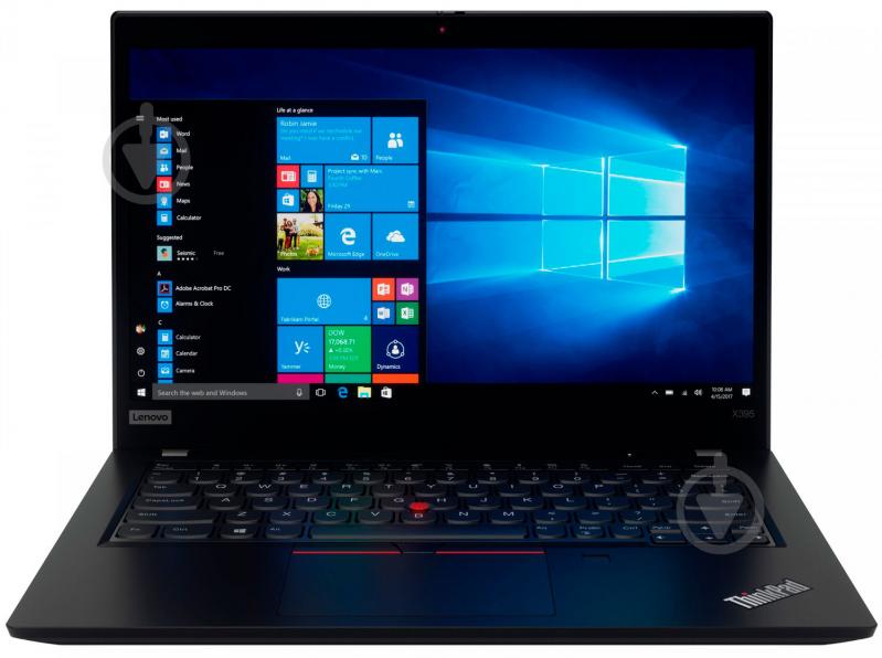 Ноутбук Lenovo ThinkPad X395 13,3" (20NL000GRT) black - фото 1